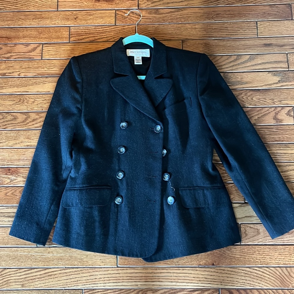 Jones New York black blazer 4P